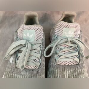 adidas Light Green Athletic Shoes